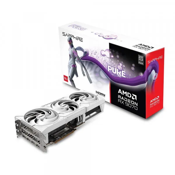 Card màn hình SAPPHIRE PURE RX 9070 GAMING OC 16GB